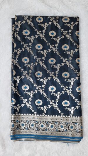 chanderi silk banarasi border